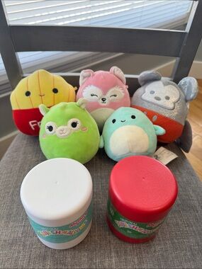 Squishmallows Plush Lot plus mystery capsules